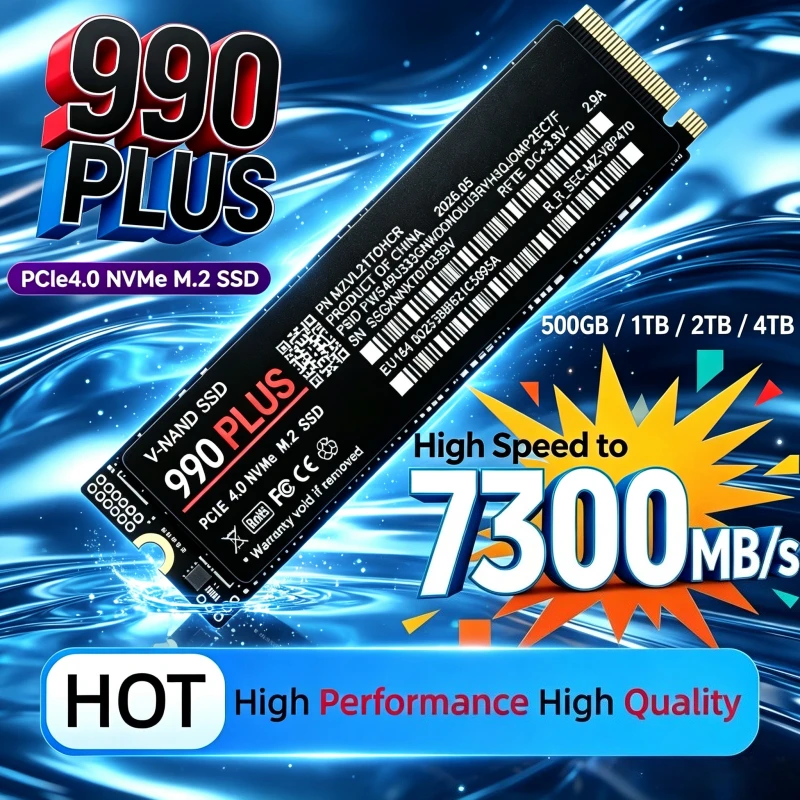 M.2 Nvme 4Tb Pcie 4.0 Ssd - قرص تخزين SSD 990 Plus بسعة