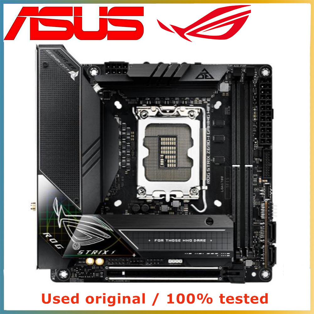 Lga 1700 Ddr5 Itx Motherboard - لوحة أم ASUS ROG STRIX Z690-I