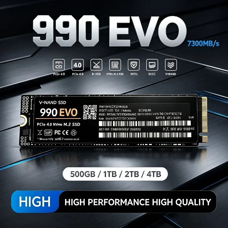 قرص تخزين داخلي SSD أصلي 990 E - مراجعة M.2 Nvme 4Tb Pcie 4.0 Ssd وسعره