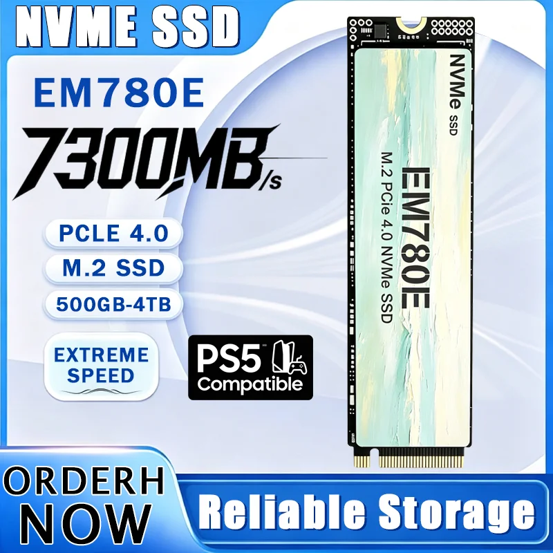 قرص تخزين صلب جديد EM780E M.2  - مراجعة M.2 Nvme 4Tb Pcie 4.0 Ssd وسعره