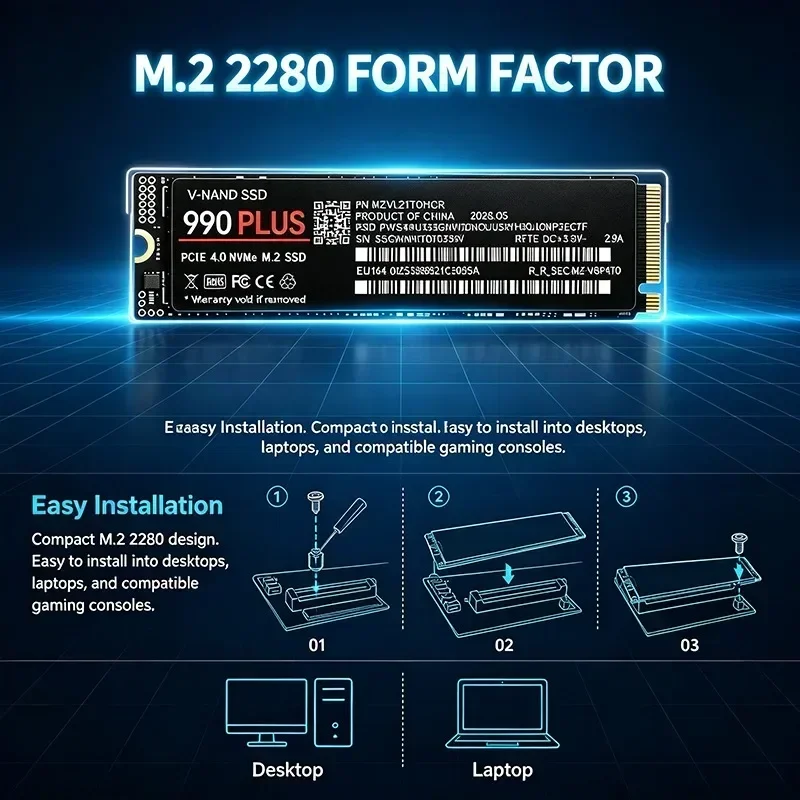 قرص تخزين صلب 990 Plus M.2 NVM - مراجعة M.2 Nvme 4Tb Pcie 4.0 Ssd وسعره