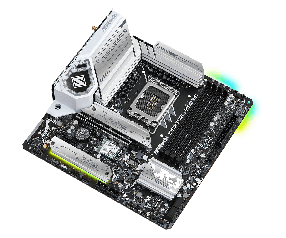 لوحة أم ASROCK B760M STEEL LEG - مراجعة Lga 1700 Ddr5 Itx Motherboard وسعره