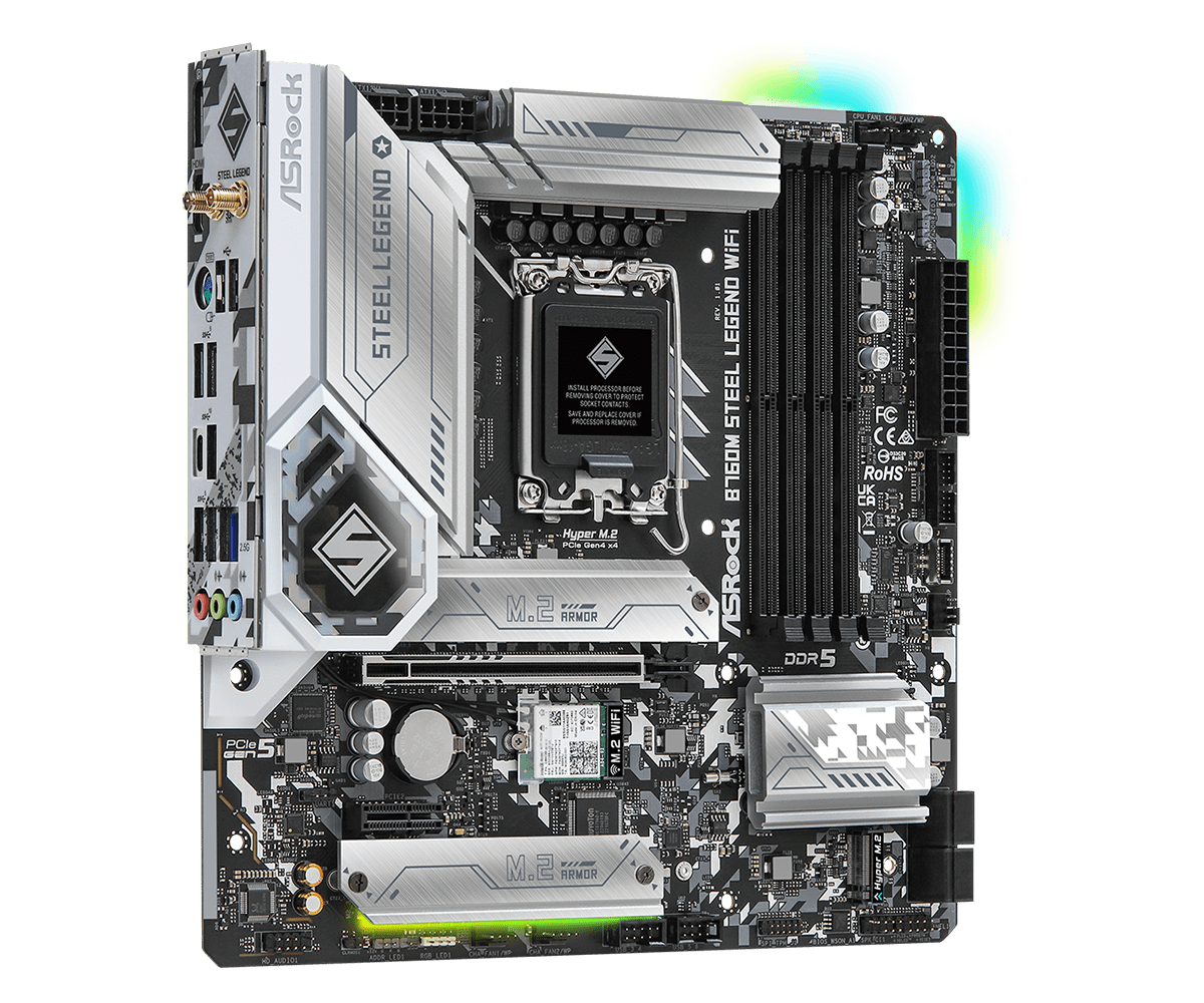 لوحة أم ASROCK B760M STEEL LEG - مراجعة Lga 1700 Ddr5 Itx Motherboard وسعره