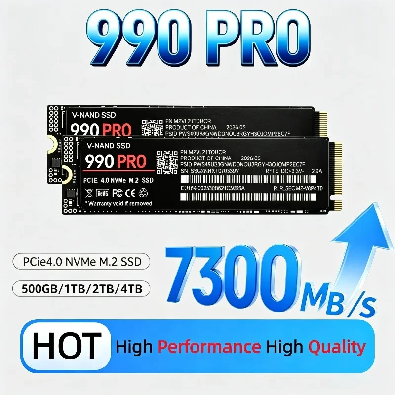 قرص تخزين SSD أصلي 990 PRO M.2 - مراجعة M.2 Nvme 4Tb Pcie 4.0 Ssd وسعره