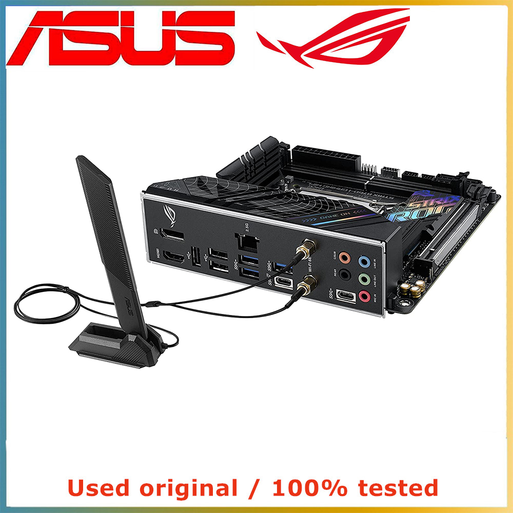 لوحة أم ASUS ROG STRIX B760-I  - مراجعة Lga 1700 Ddr5 Itx Motherboard وسعره